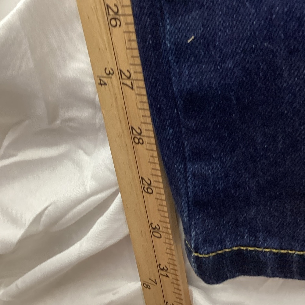 NWT Forever 21 Dark Blue Strapless Denim Jumpsuit - Picture 12 of 13